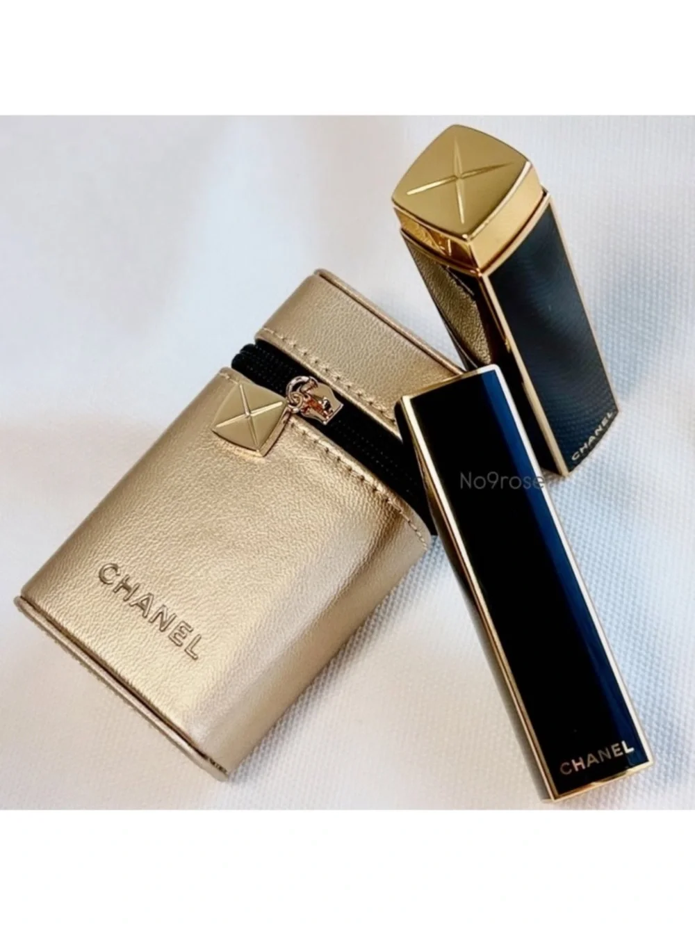 NWT- Limited Edition Chanel 6 pc Set Rouge Allure Lipstick in Gold Case Sold Out - Picture 6 of 9